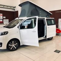 Toyota Proace přestavba - spací prostor - kompletně otevřený